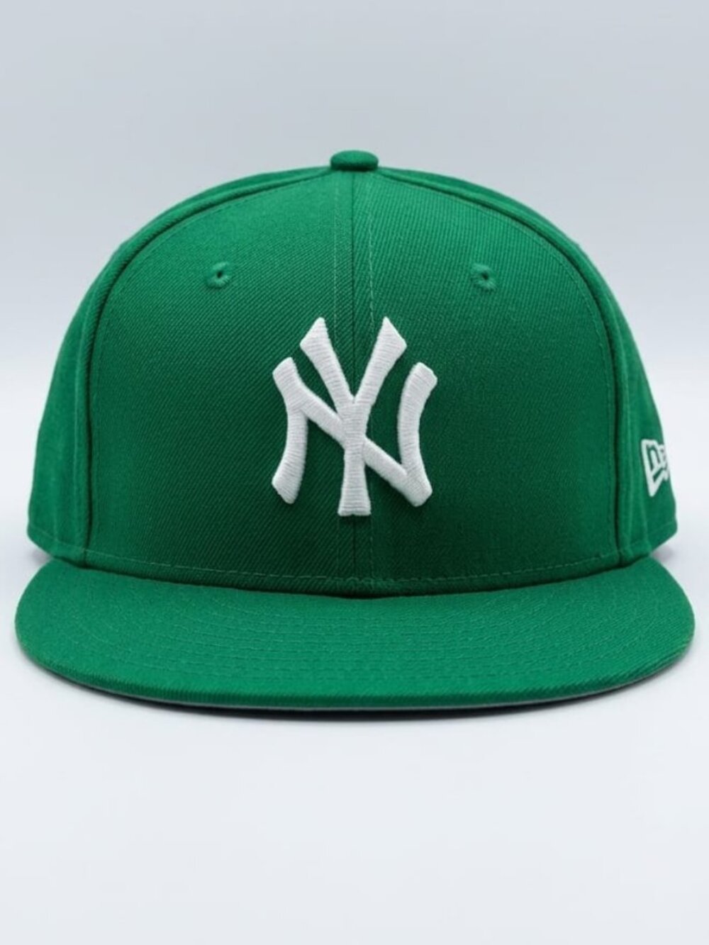 New York Yankees 59FIFTY Fitted Hat with White Logo – Green